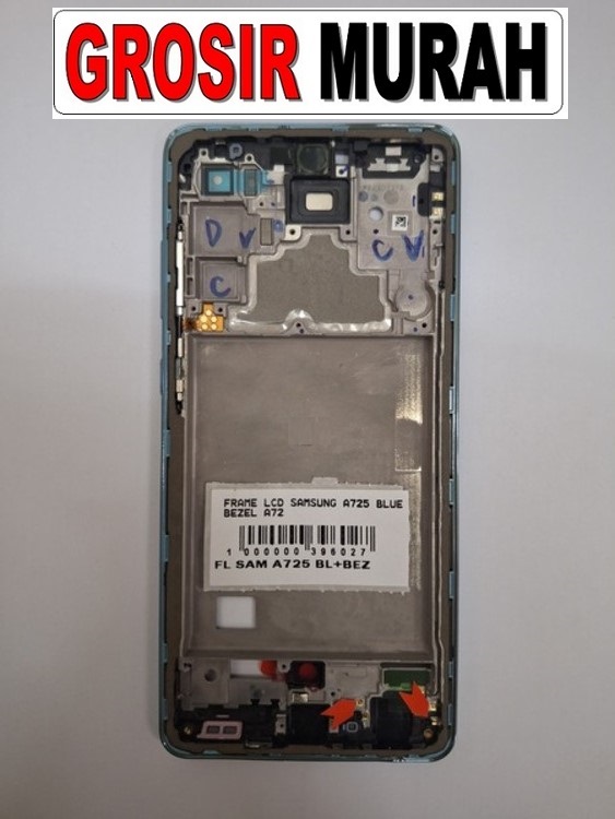 Samsung A725 A72 Middle Frame Lcd Tatakan Bezel Plate Spare Part Hp Terlengkap | Toko Grosir Sparepart Hp Jakarta