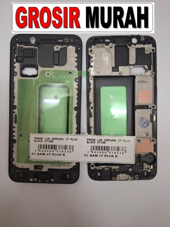 Frame LCD Samsung J7 Plus C7100 Black