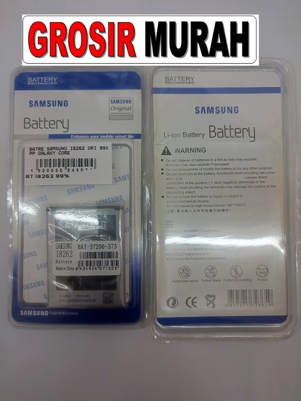 Samsung I8262 Core Sparepart hp Batre Battery Baterai Grosir