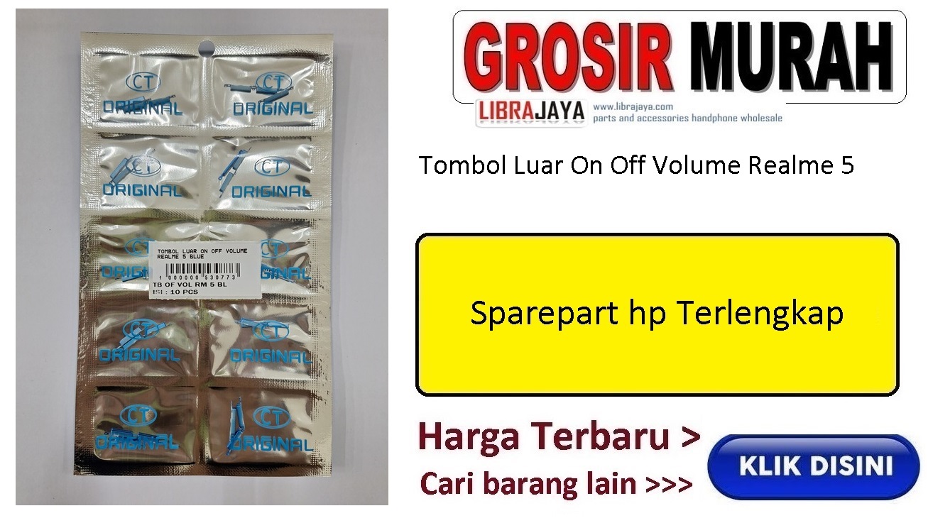Jual Tombol Luar On Off Volume Realme 5