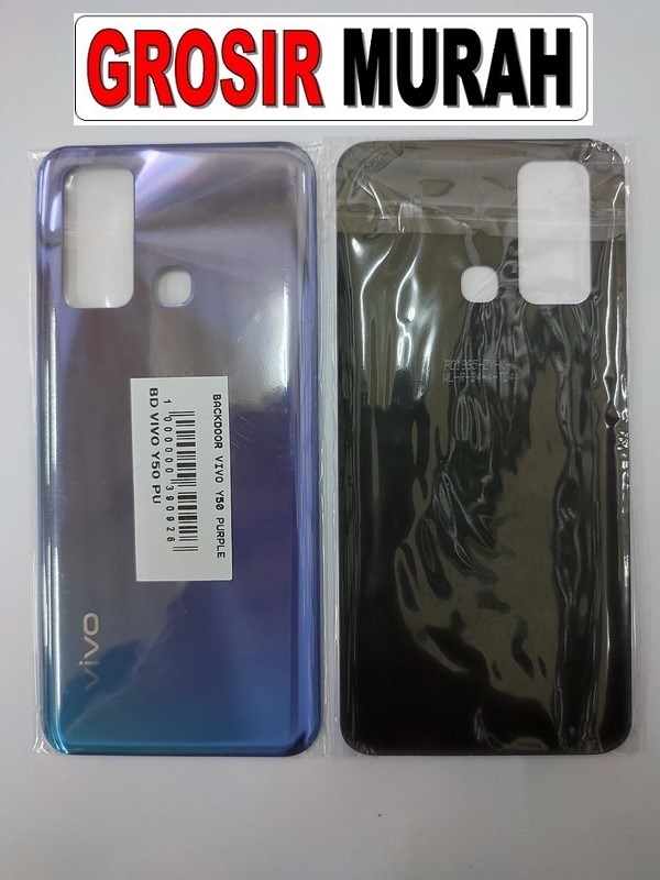Vivo Y50 Backdoor Back Battery Cover Rear Housing Tutup Belakang Baterai | Toko Grosir Sparepart Hp Jakarta