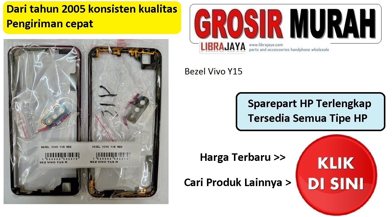 Jual Bezel Vivo Y15 Bezzel Bazel Bazzel