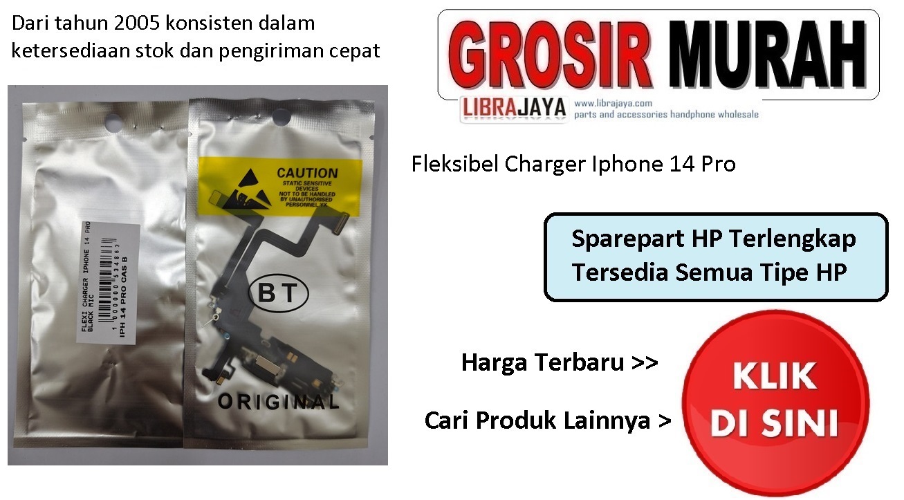 Jual Fleksibel Charger Iphone 14 Pro Fleksibel Flexible Fleksi Flexibel Flex Con Tc Connector Pcb Konektor cas papan charging