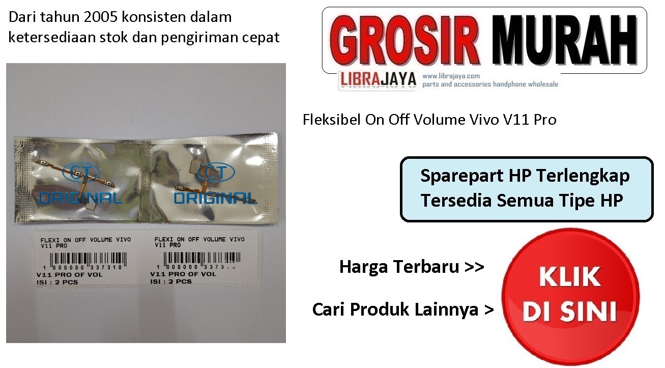Jual Flexibel On Off Volume Vivo V11 Pro X21S Fleksibel Flexible Fleksi Flexibel