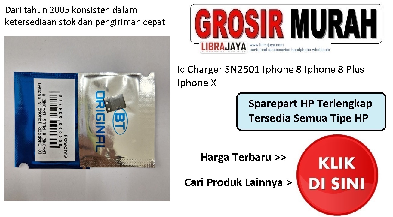 Jual Ic Charger SN2501 Iphone 8 Iphone 8 Plus