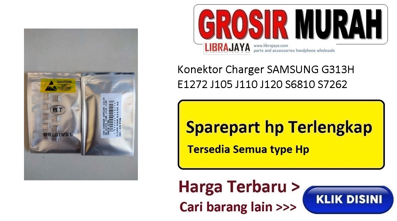 Jual Konektor Charger Samsung G313H Connector