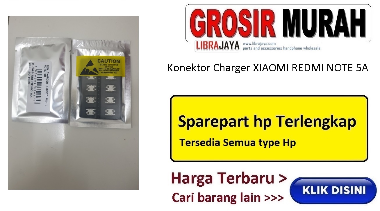 Jual Konektor Charger Xiaomi Redmi Note 5A Connector