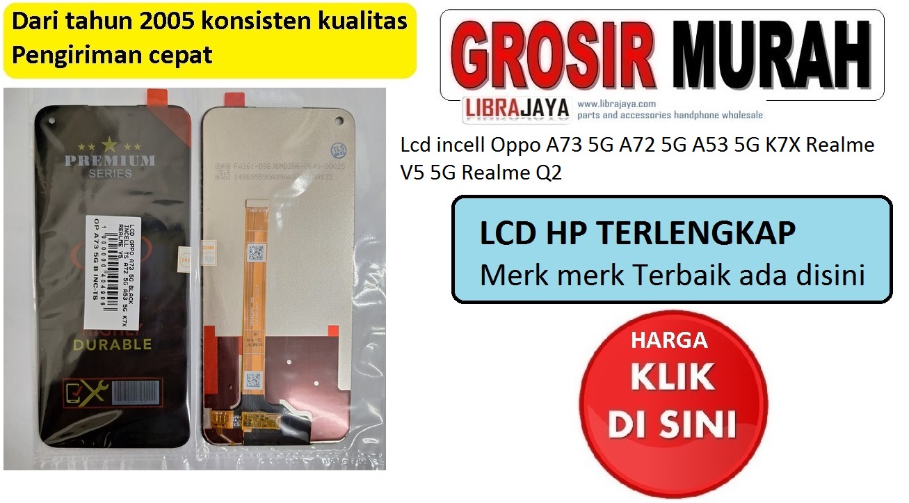 Jual Lcd Oppo A73 5G A72 5G A53 5G Incell