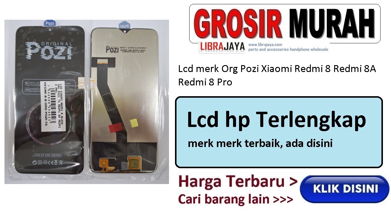 Jual Lcd Xiaomi Redmi 8 Redmi 8A Org Pozi