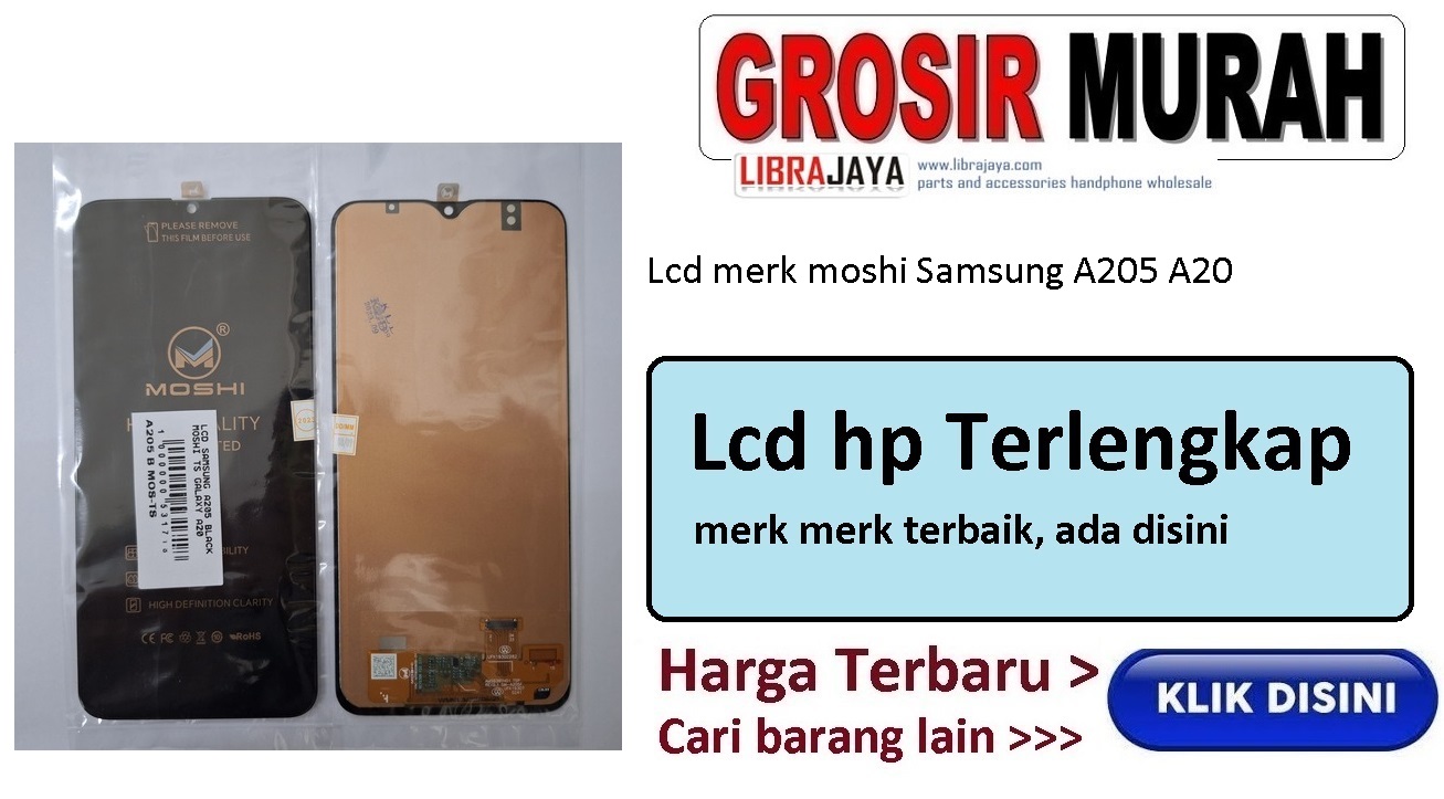 Jual Lcd Samsung A205 A20 Moshi