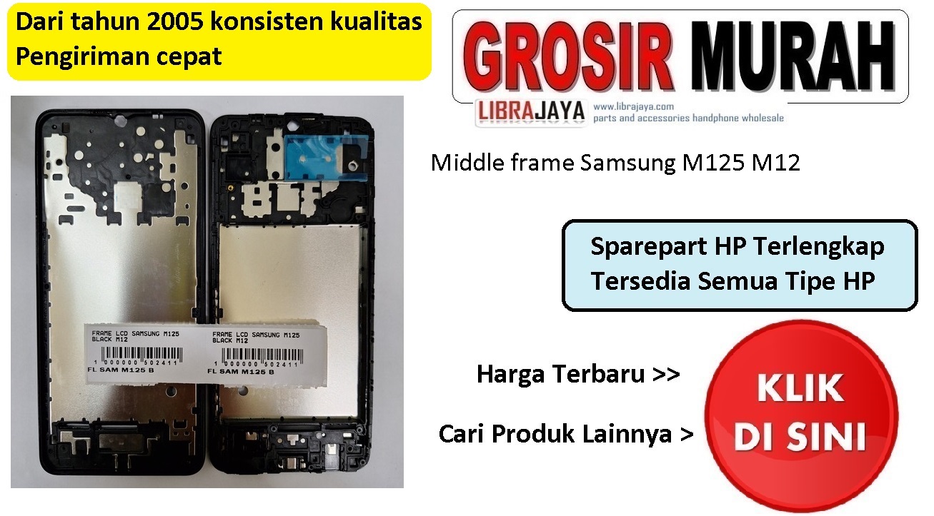 Jual Frame Lcd Samsung M125 M12 Middle Frame
