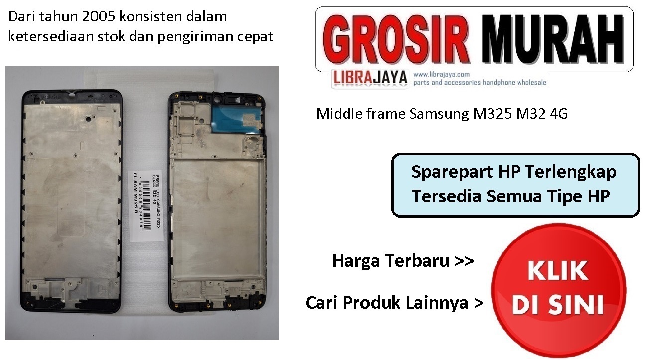 Jual Middle frame Samsung M325