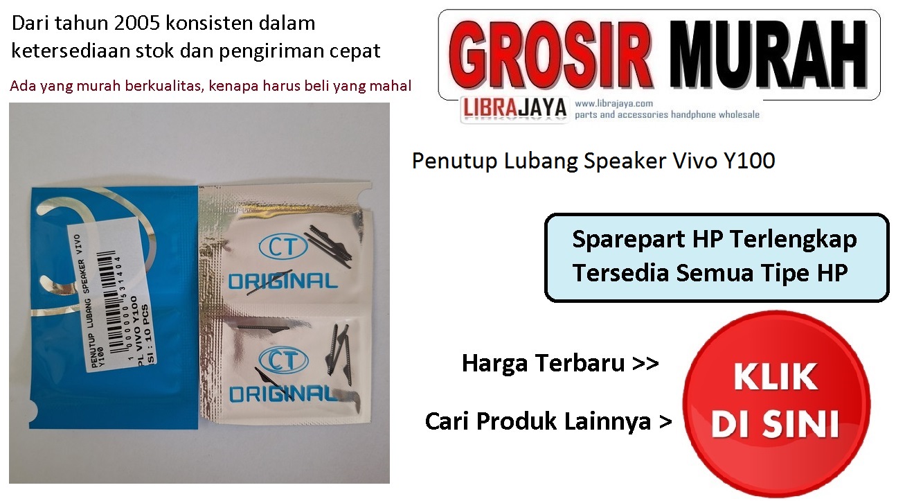 Jual Penutup Lubang Speaker Vivo Y100