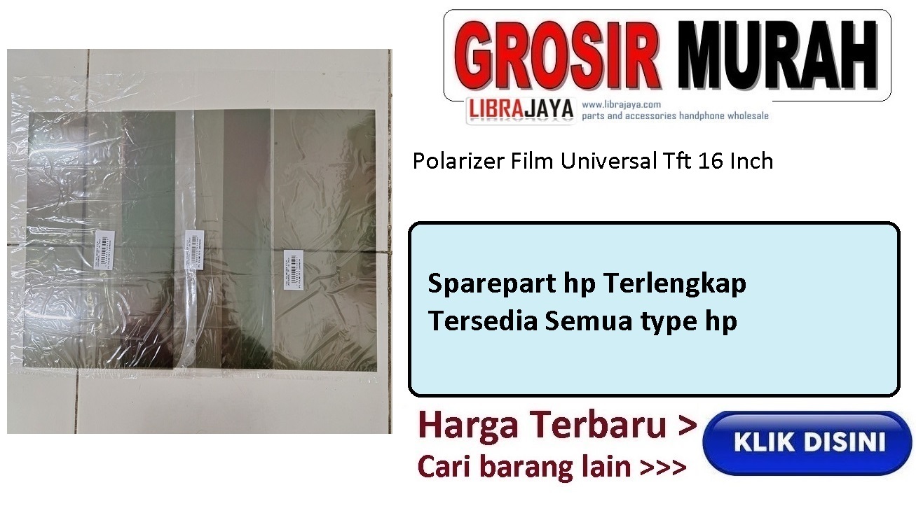 Jual Polarizer Film Universal Tft 16 Inch