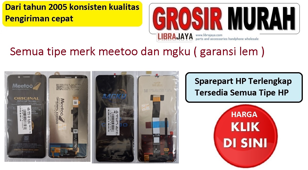 merk lcd garansi lem