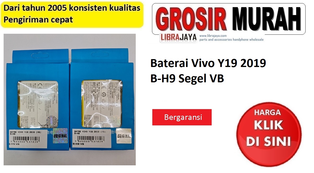 Jual Batre Vivo Y19 2019 B-H9 VB Baterai Battery