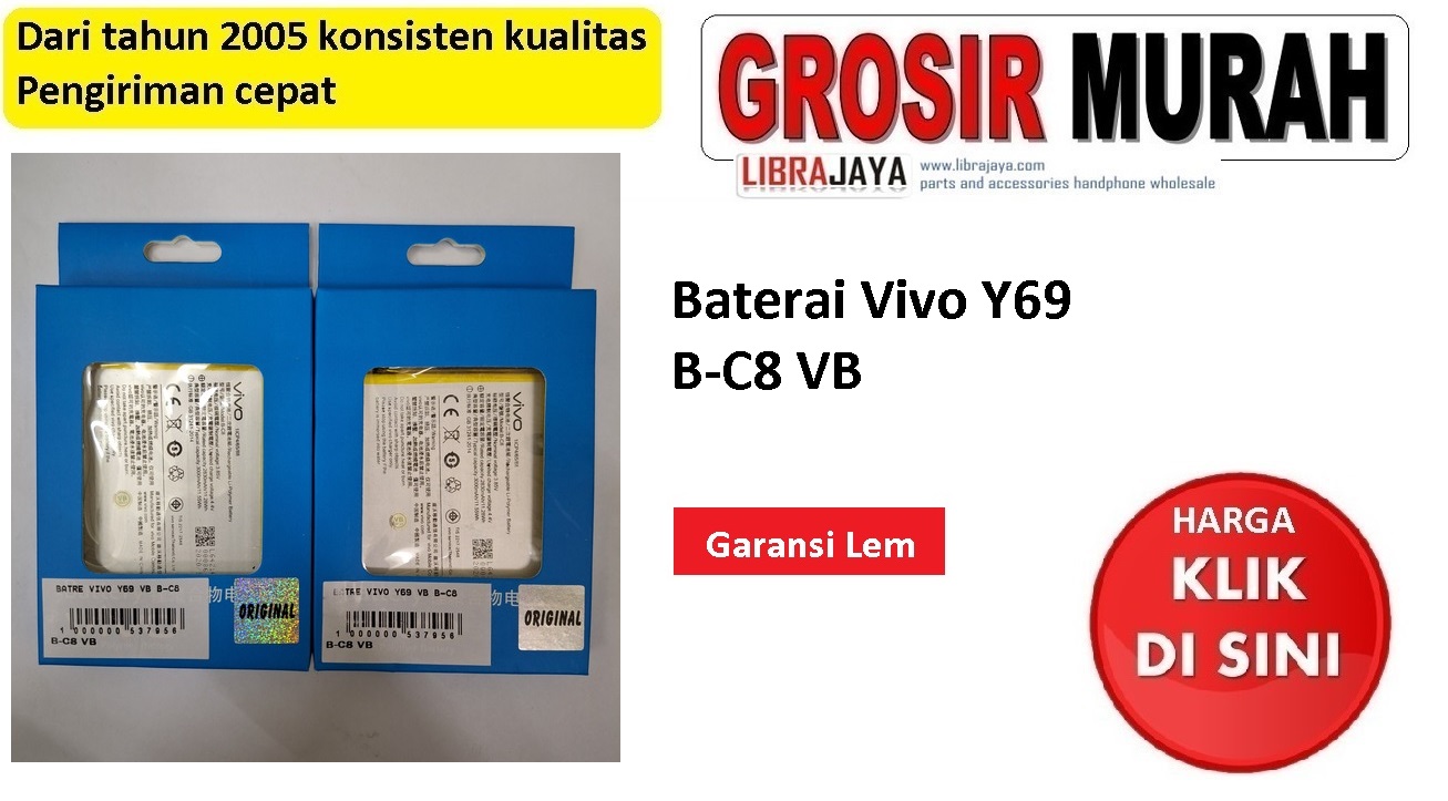 Jual Batre Vivo Y69 B-C8 Vb Baterai Battery