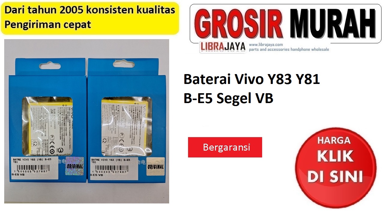 Jual Batre Vivo Y83 Y81 B-E5 VB Baterai Battery