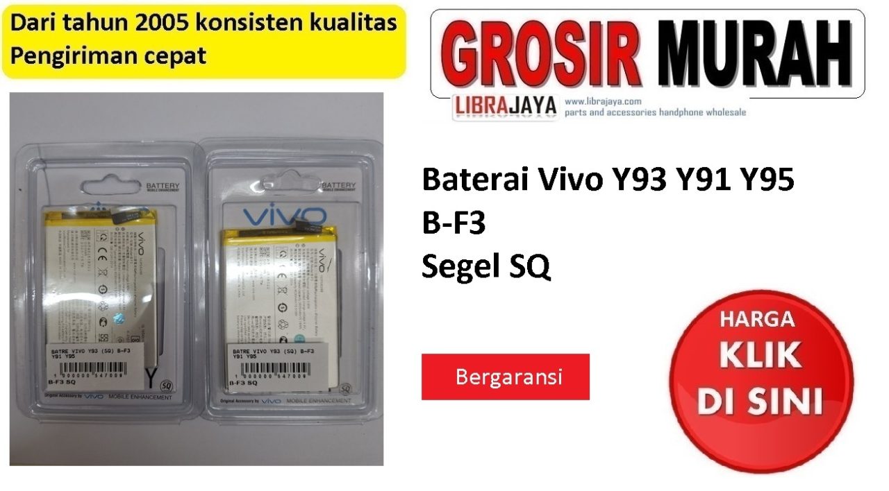 Jual Batre Vivo Y93 Y91 Y95 B-F3 SQ Baterai Battery