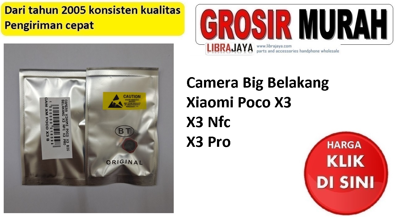 Jual Camera Belakang Xiaomi Poco X3 X3 Nfc Kamera