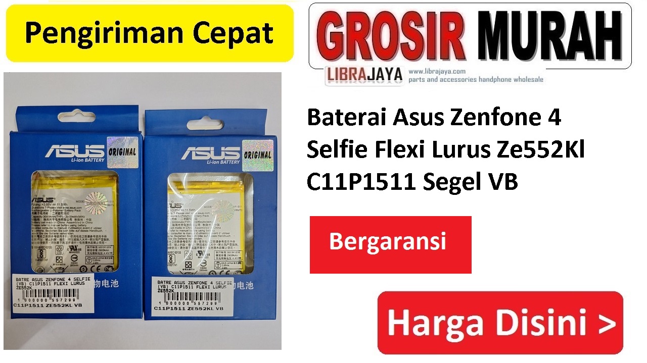 Baterai Asus Zenfone 4 Selfie Segel VB