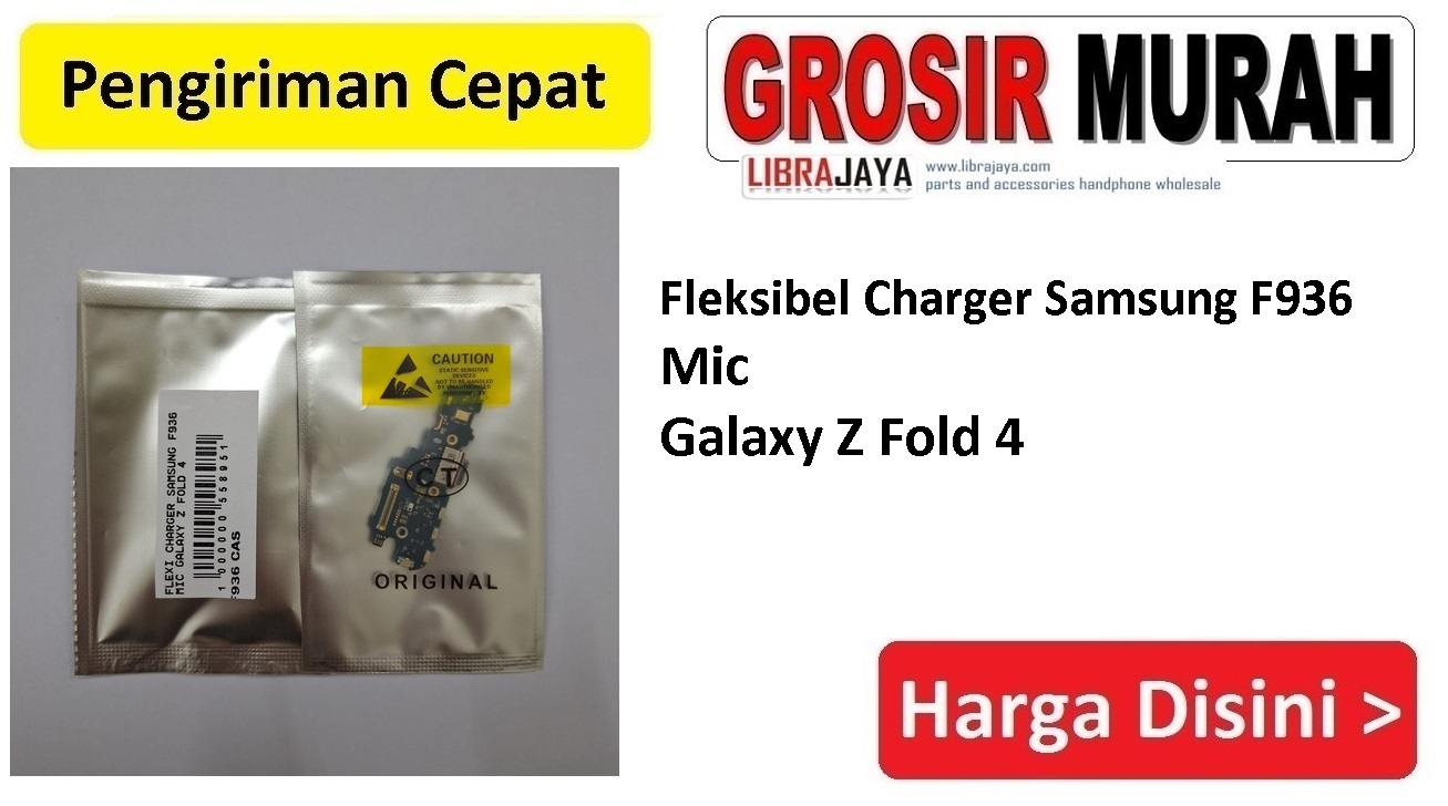 Jual Flexi Charger Samsung F936 Z Fold 4 Fleksibel Flexible Fleksi Flexibel Flex Con Tc Connector Pcb Konektor cas papan charging