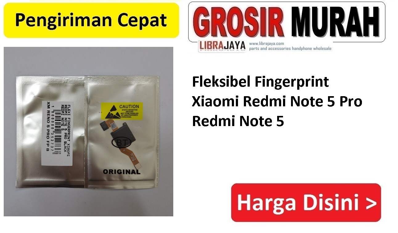 Jual Fleksibel Fingerprint Xiaomi Redmi Note 5 Pro Fleksibel Flexible Fleksi Flexibel Flex