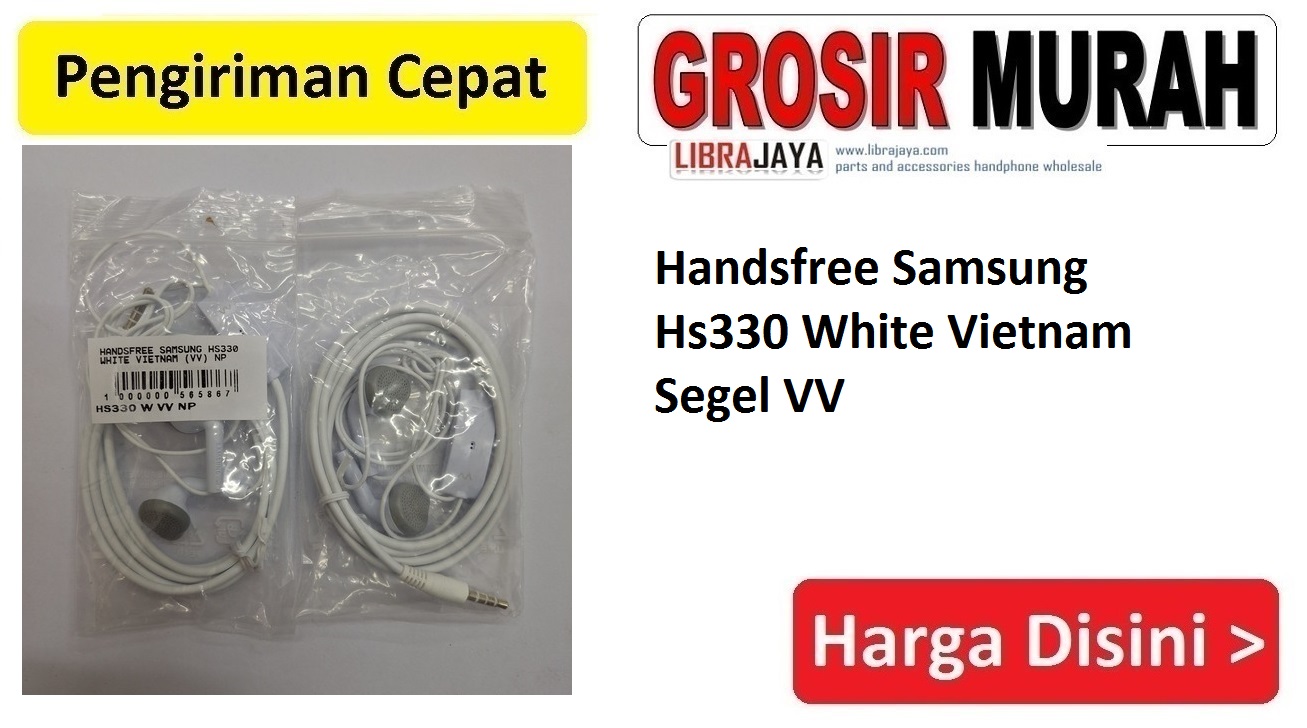 Handsfree Samsung Hs330 White Vietnam Segel VV