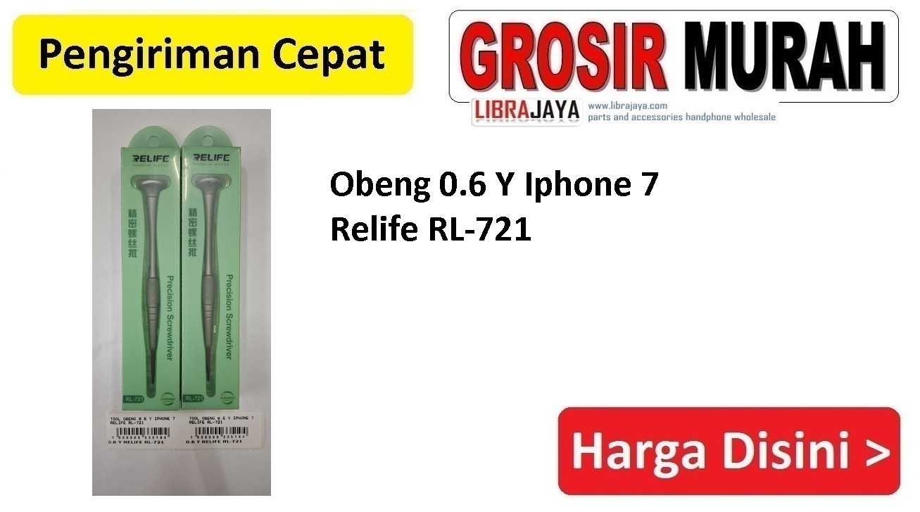 Jual Obeng 0.6 Y Iphone 7 Relife RL-721