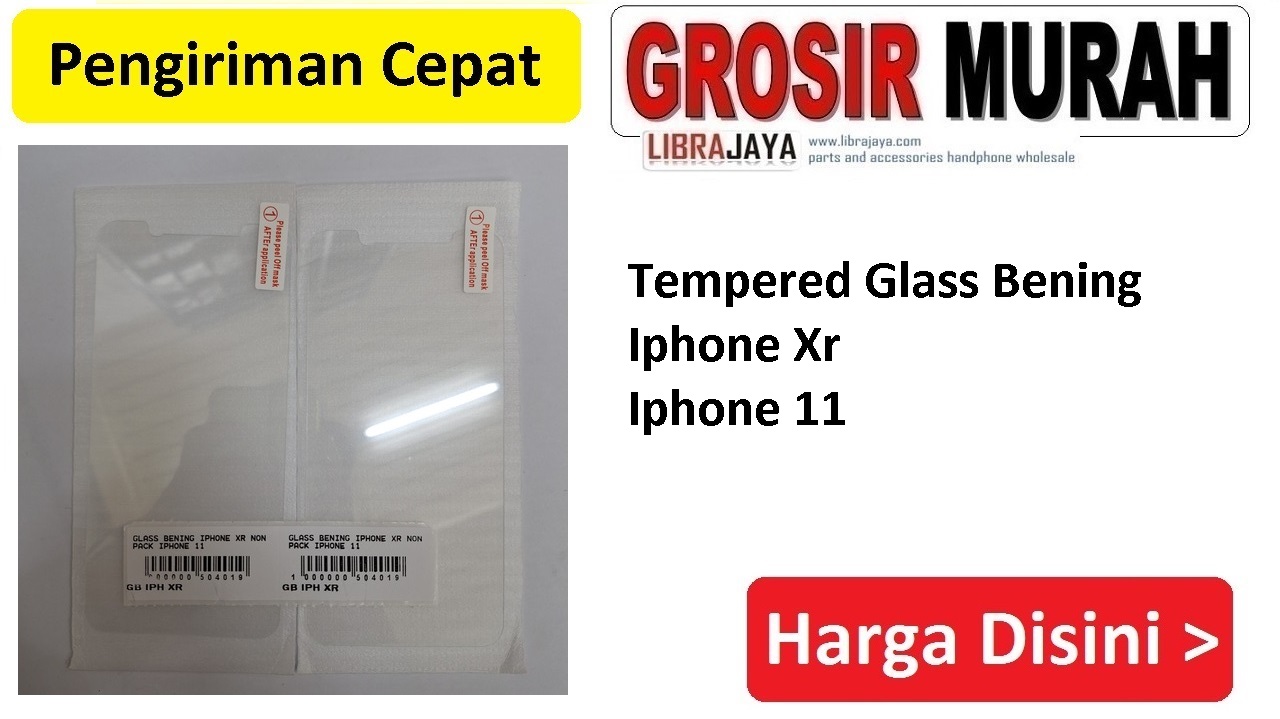 Jual Tempered Glass Bening Iphone Xr Iphone 11 Anti Gores Full Screen Protector
