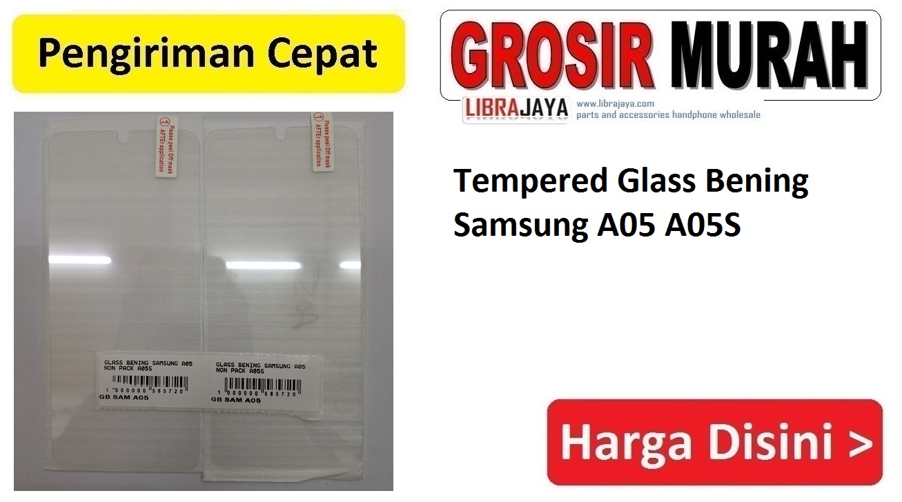 Jual Glass Bening Samsung A055 (A05S Redmi 13C Realme C51S Note 50 Poco C65 Anti Gores Full Screen Protector