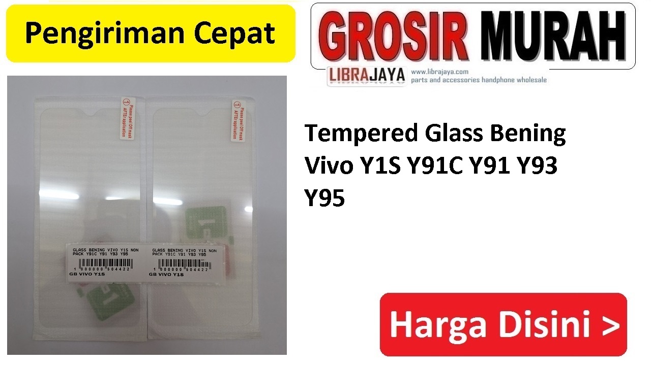 Jual Tempered Glass Bening Vivo Y1S Y91C Anti Gores Full Screen Protector