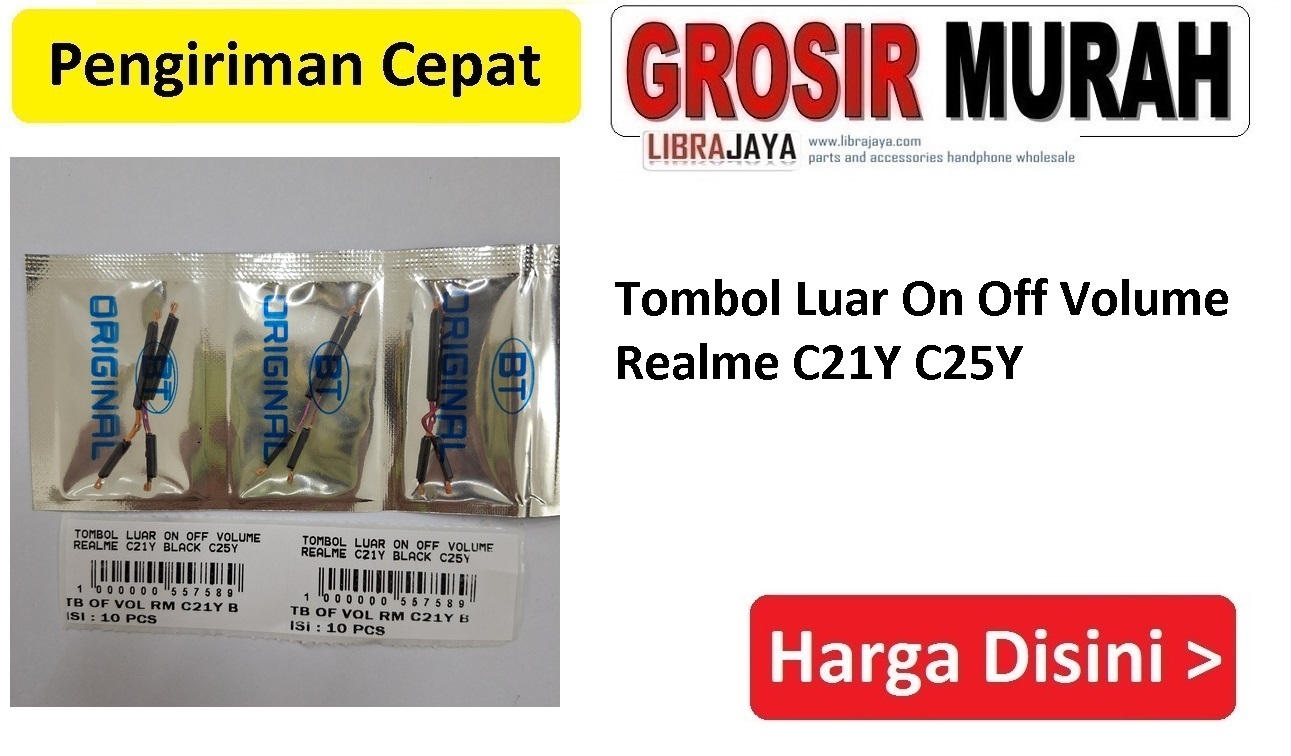 Jual Tombol Luar On Off Volume Realme C21Y C25Y
