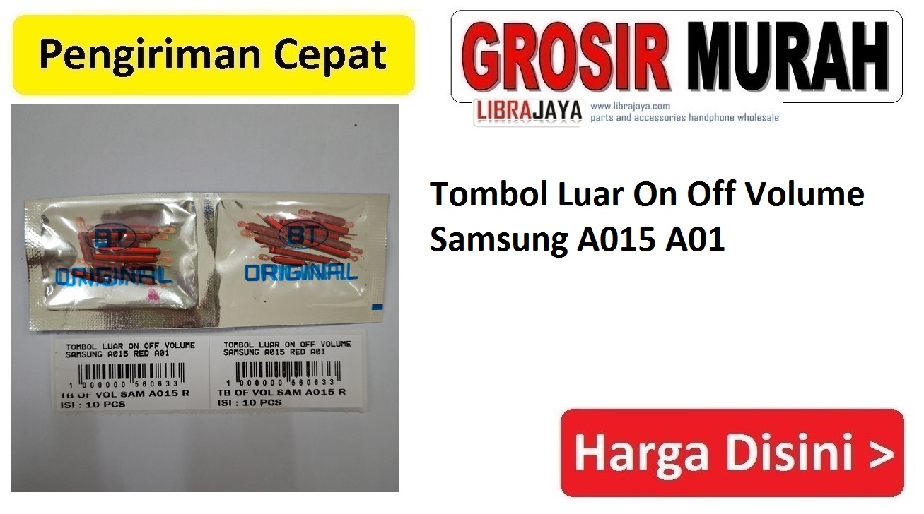 Jual Tombol Luar On Off Volume Samsung A015 A01