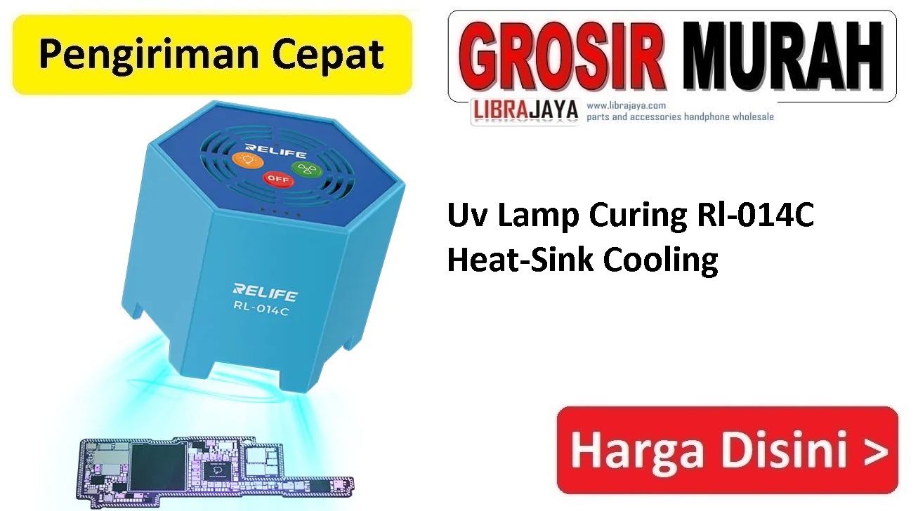 Jual Uv Lamp Curing RL-014C Heat Sink Cooling