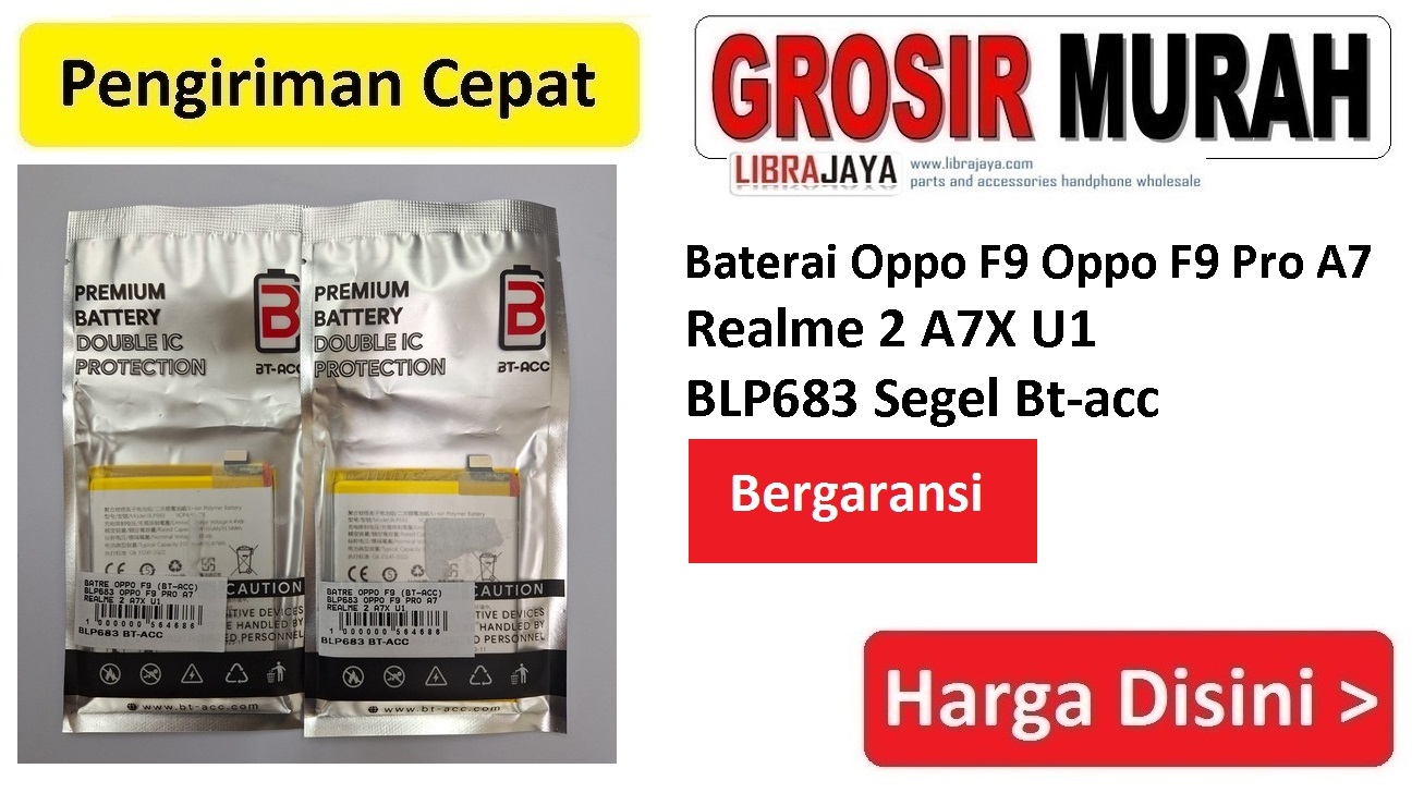 Jual Baterai Oppo F9 Segel Bt-acc Baterai Battery