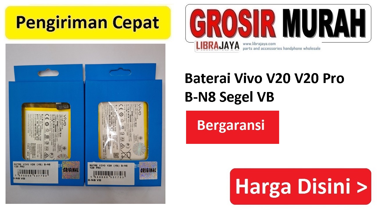 Jual Baterai Vivo V20 V20 Pro B-N8 Segel VB Baterai Battery