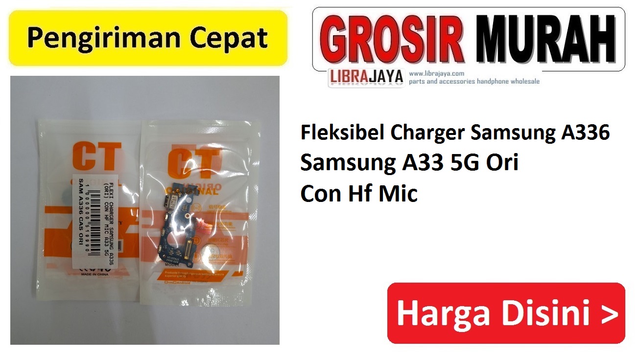 Jual Flexi Charger Samsung A336 Ori Fleksibel Flexible Fleksi Flexibel Flex Con Tc Connector Pcb Konektor cas papan charging
