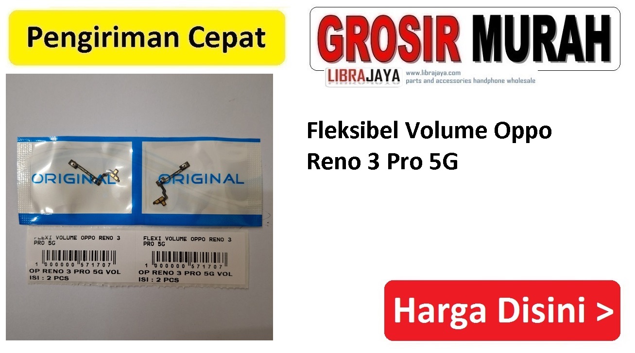 Jual Flexi Volume Oppo Reno 3 Pro 5G Fleksibel Flexible Fleksi Flexibel