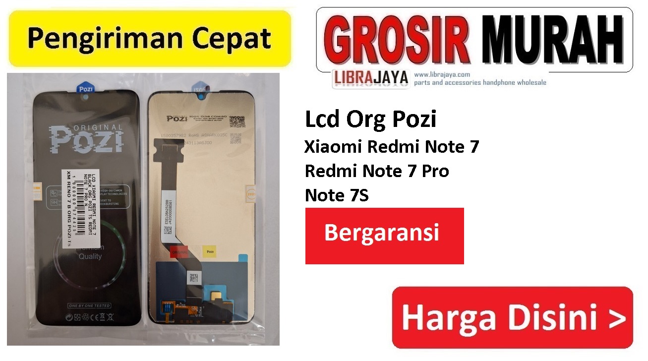 Jual Lcd Xiaomi Redmi Note 7 Redmi Note 7 Pro Note 7S Org Pozi