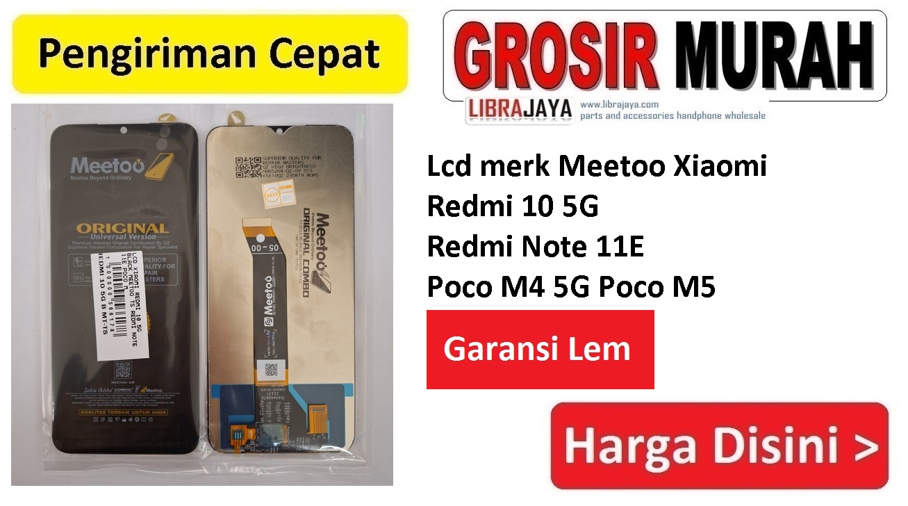 Jual Lcd Xiaomi Redmi 10 5G Redmi Note 11E Poco M4 5G Poco M5 Meetoo