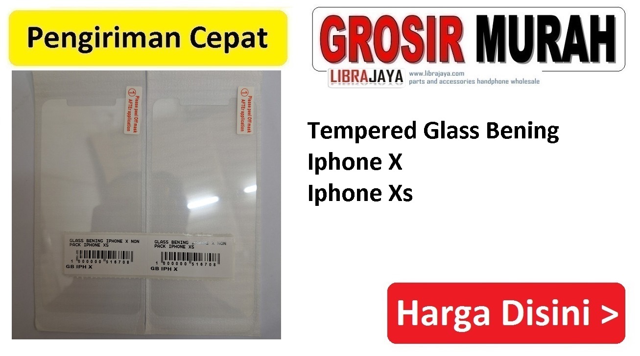 Jual Tempered Glass Bening Iphone X Iphone Xs Anti Gores Full Screen Protector