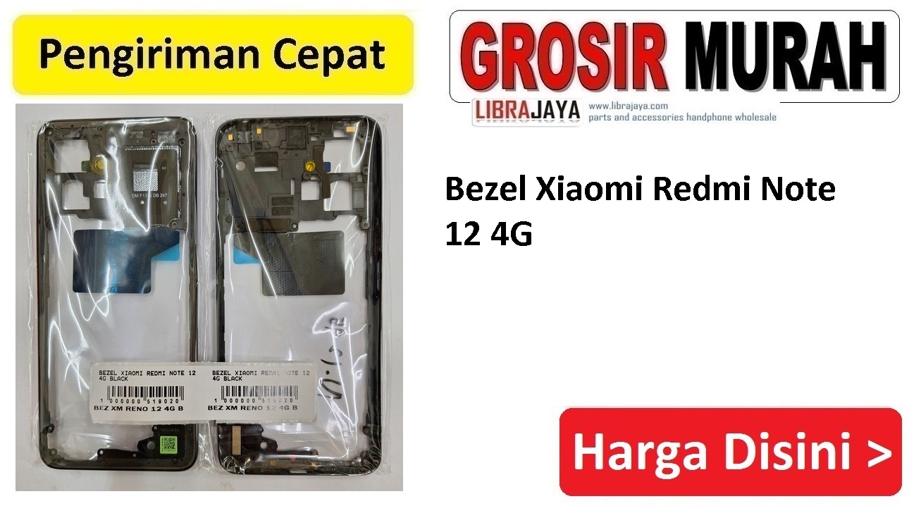 Jual Bezel Xiaomi Redmi Note 12 4G Bezzel Bazel Bazzel