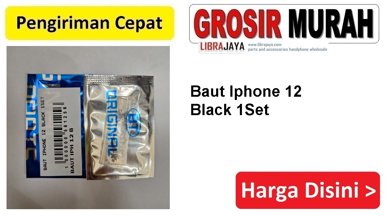 Jual Baut Iphone 12 Black 1Set