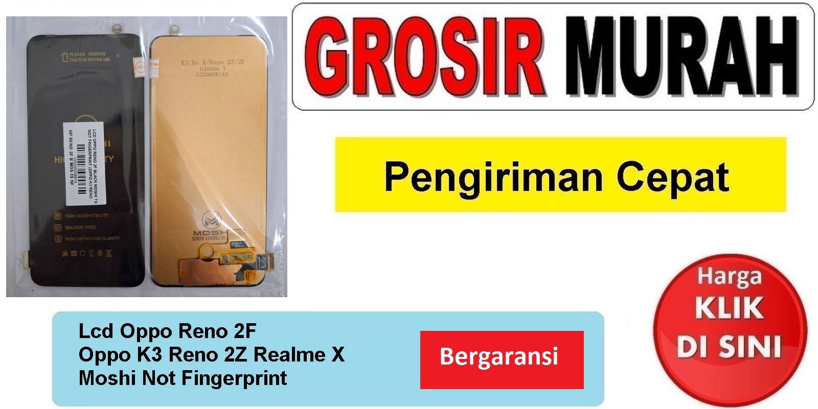 Jual Lcd Oppo Reno 2F Oppo K3 Reno 2Z Realme X Moshi