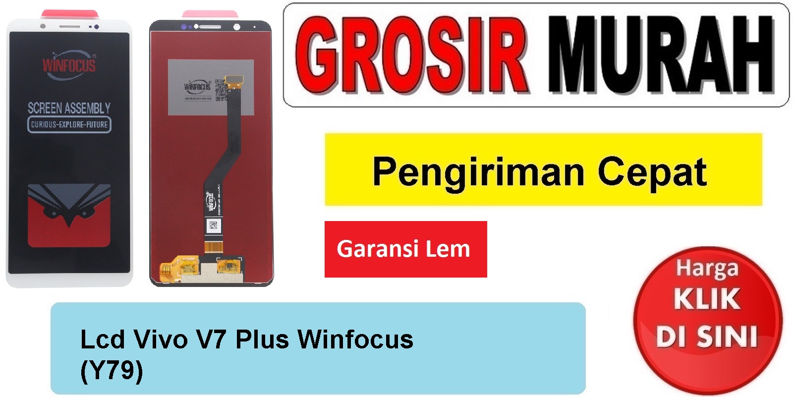 Lcd Vivo V7 Plus White Winfocus (Y79)