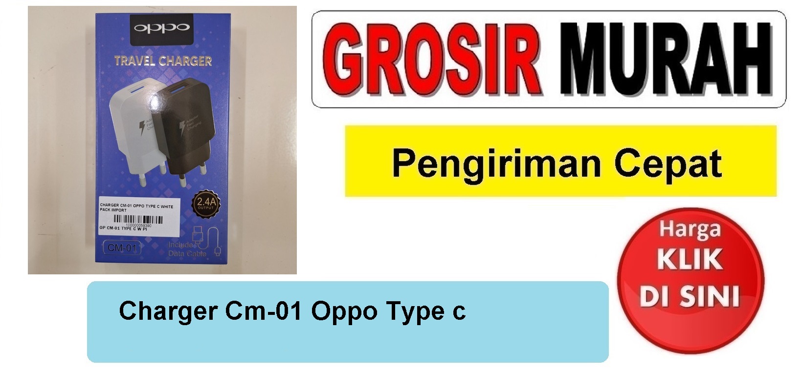 Jual Charger Cm-01 Oppo Type c