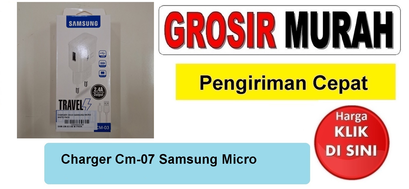 Jual Charger Cm-07 Samsung Micro