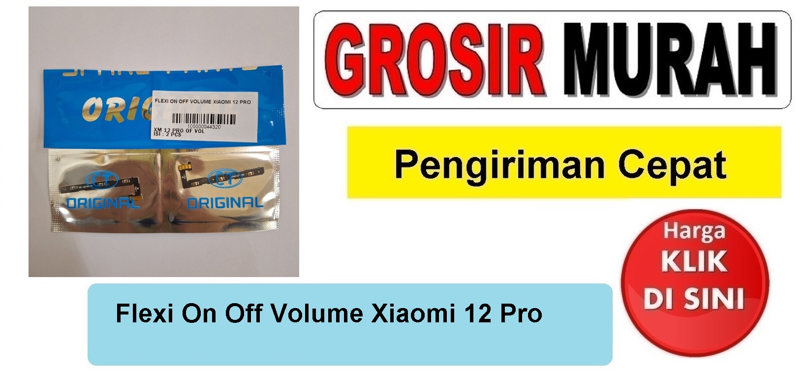 Jual Flexi On Off Volume Xiaomi 12 Pro Fleksibel Flexible Fleksi Flexibel