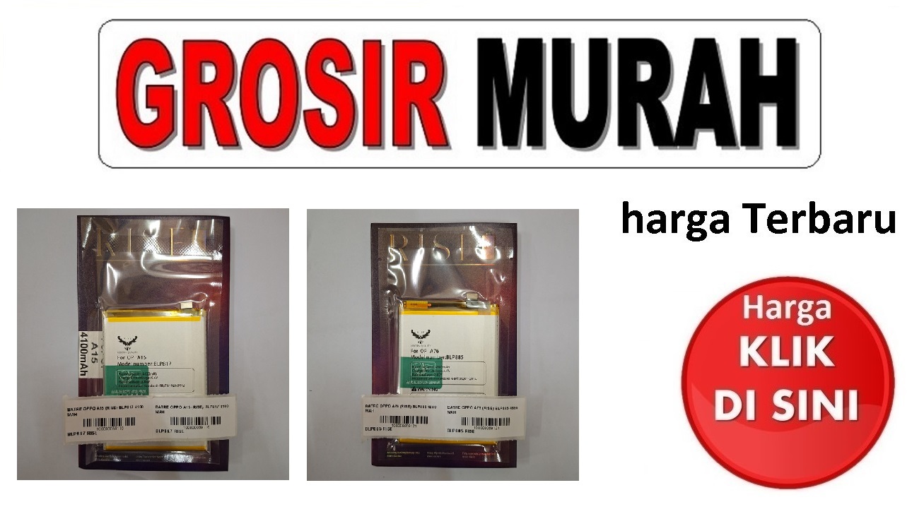 Grosir baterai Oppo merk Rise